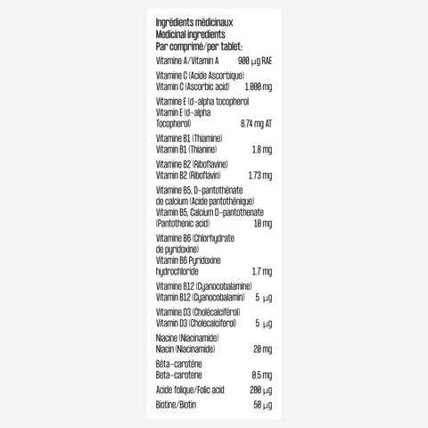 MULTIVITAMINS + 1000 mg vitamin C